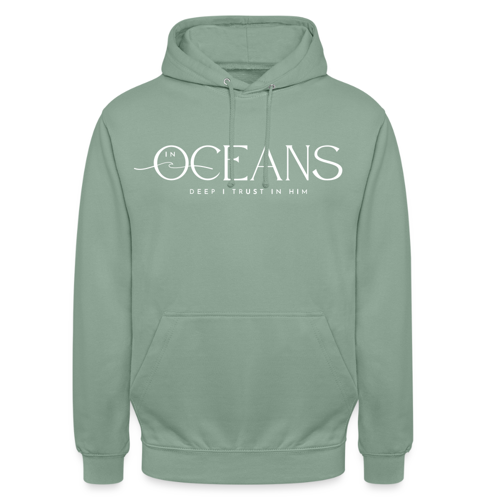 Oceans - Unisex Hoodie - Graugrün