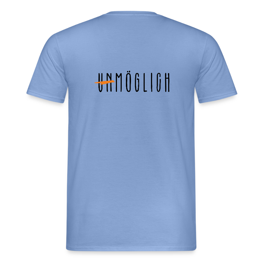 Möglich - Männer T-Shirt - carolina blue