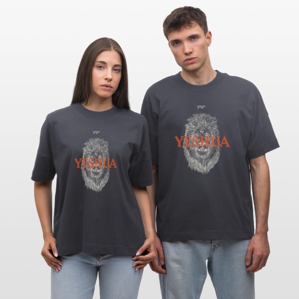Yeshua - Unisex Oversized T-Shirt - Indigoblau