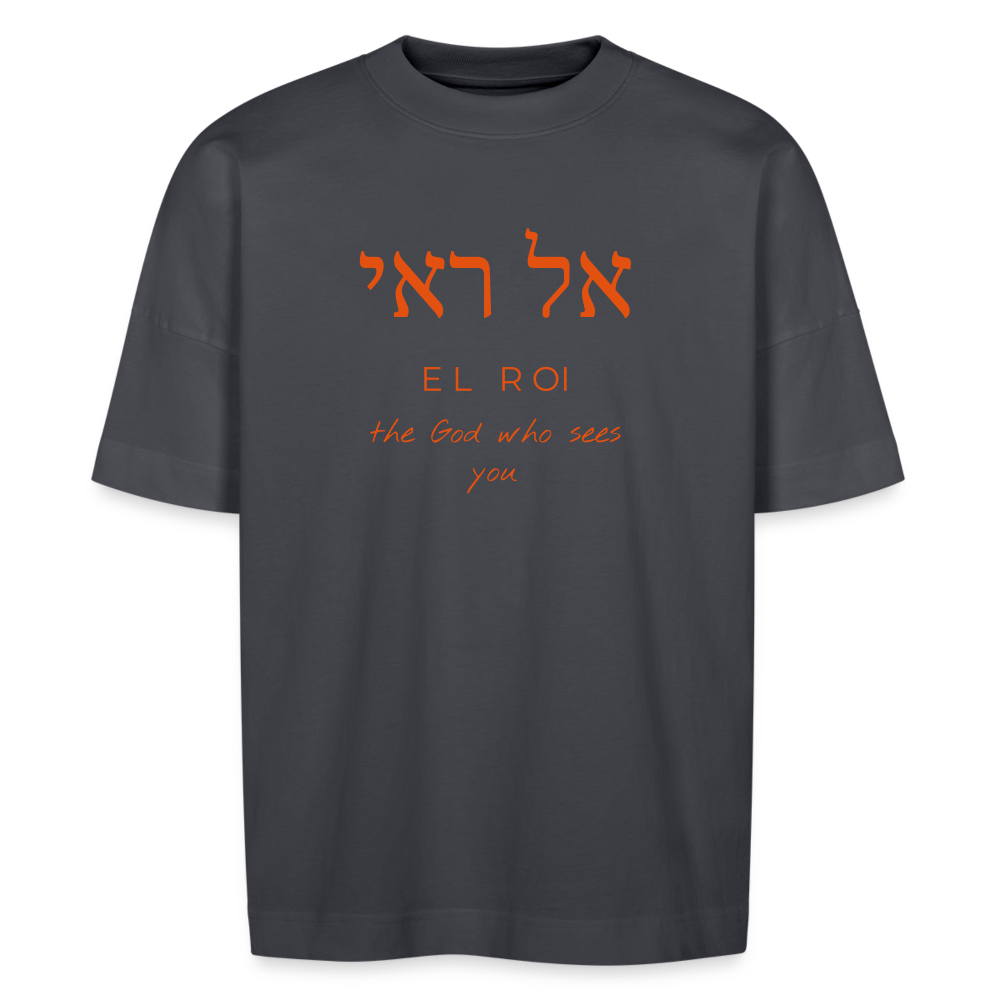 El Roi hebräisch - Unisex T-Shirt - Indigoblau