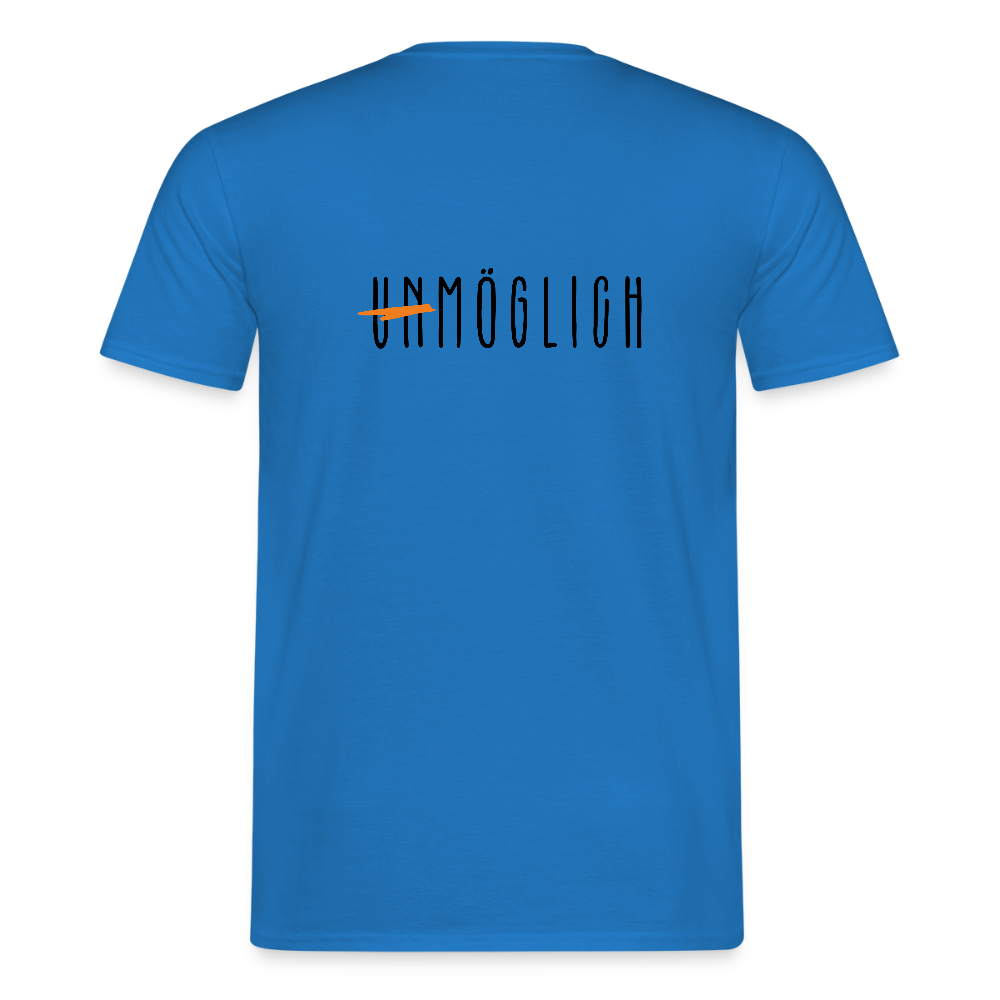 Möglich - Männer T-Shirt - Royalblau