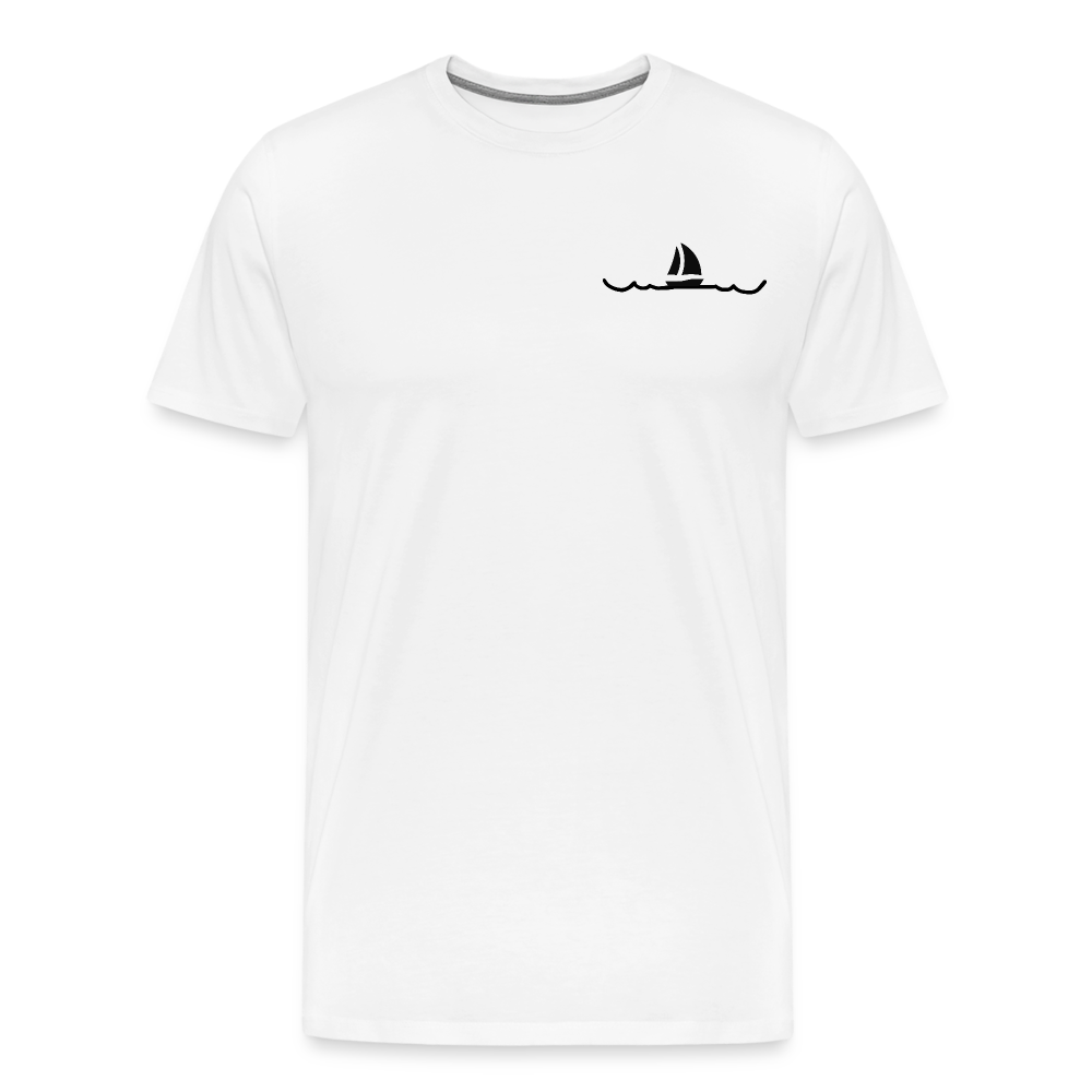 Peace in his presence - Männer T-Shirt - Weiß