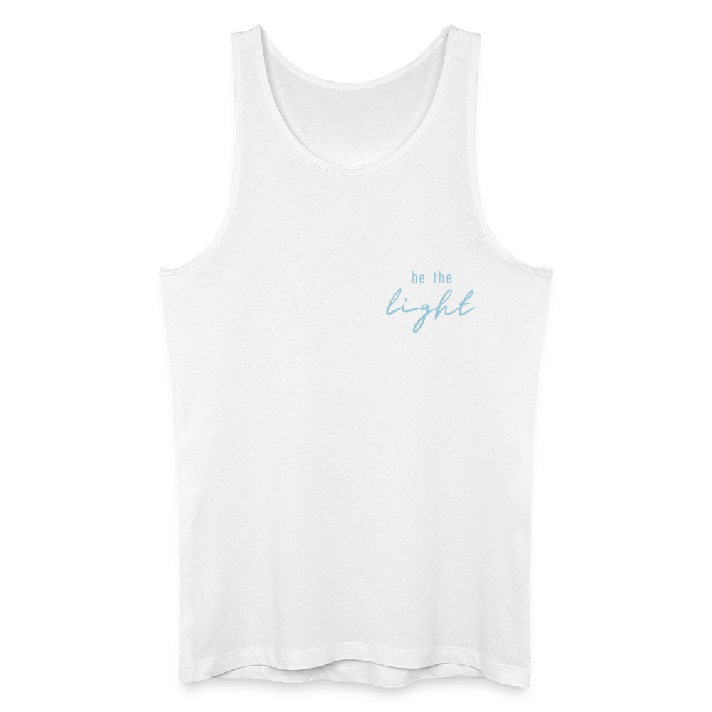 be the light - Tank Top - Weiß