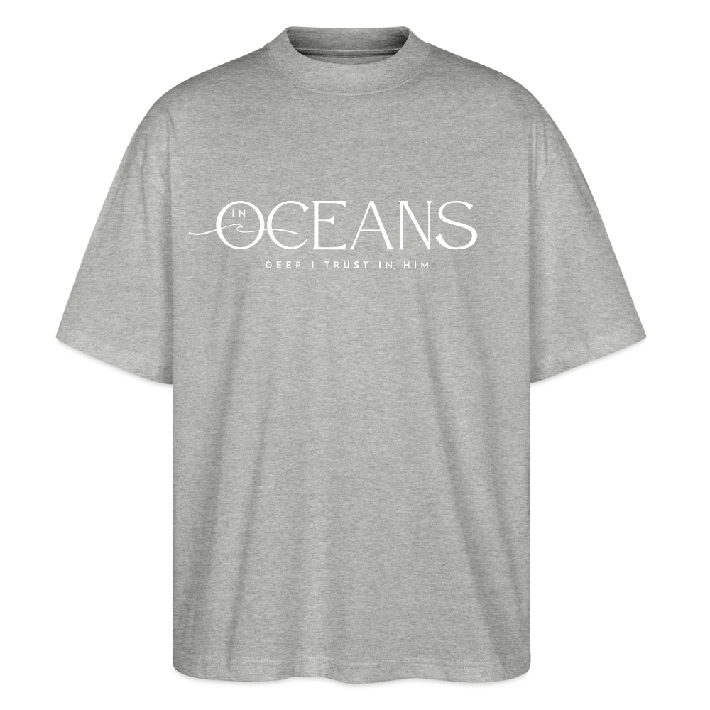 Oceans - Unisex Oversized T-Shirt - Grau meliert