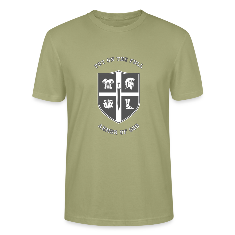 Put on the full armor of God - Unisex T-Shirt - Nebelgrün