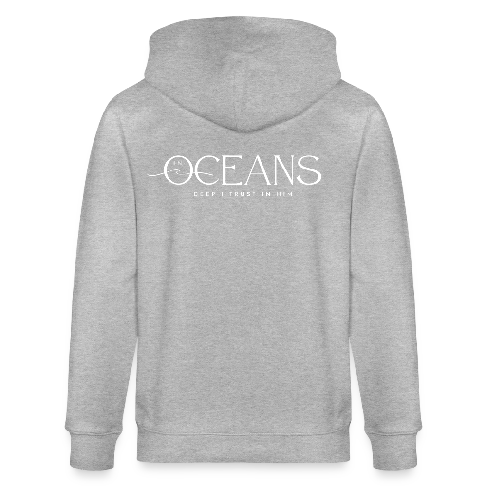 Oceans - Unisex Kapuzenjacke - Grau meliert