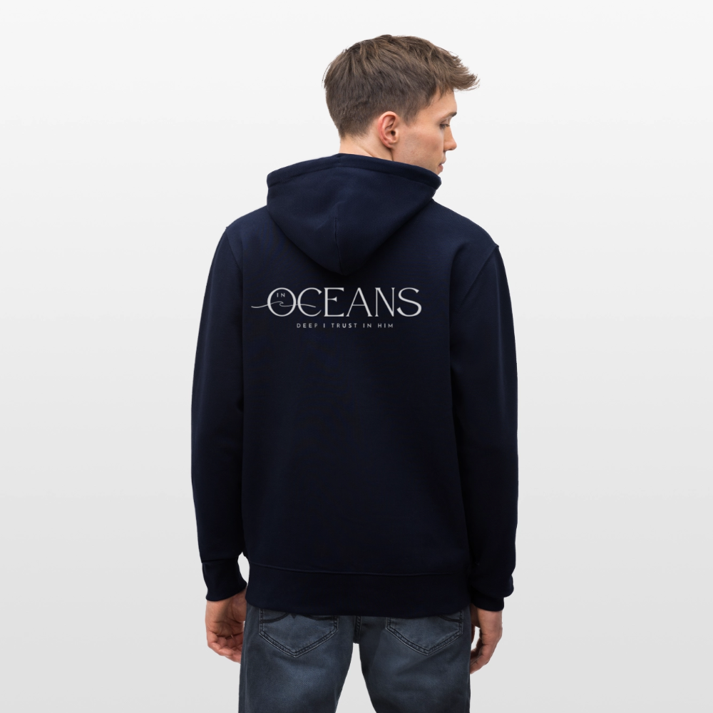Oceans - Unisex Kapuzenjacke - Navy