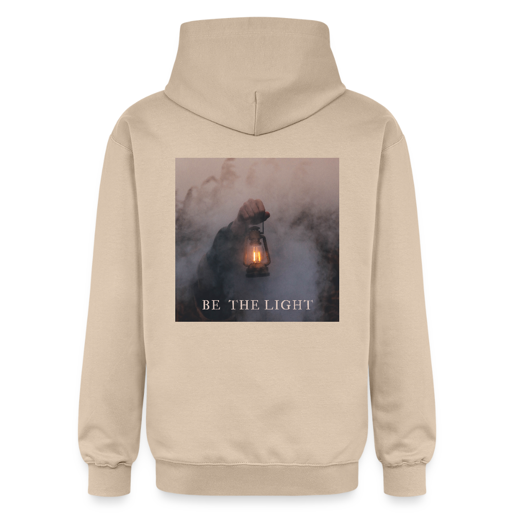 be the light - Unisex Hoodie - Sand