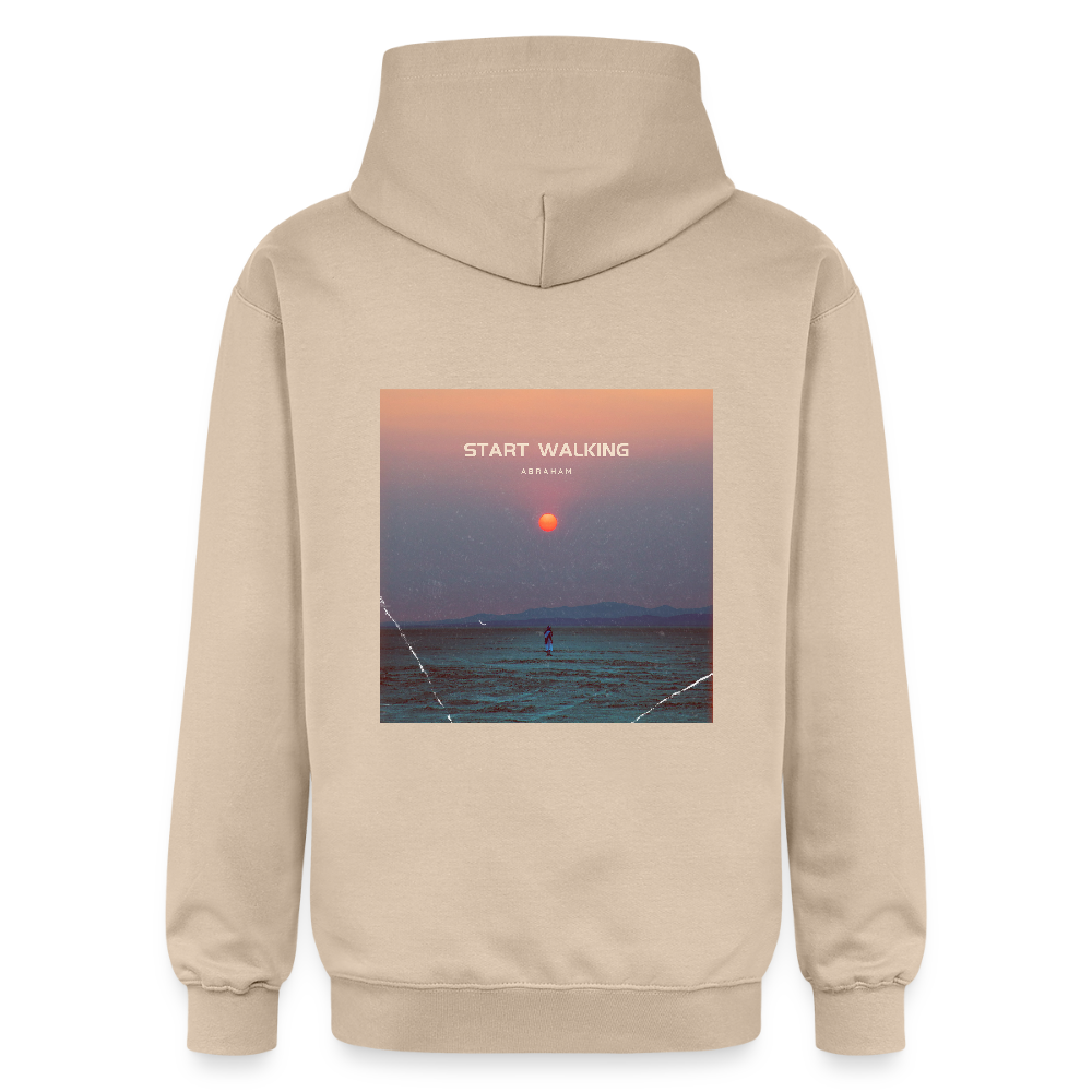 Start walking - Unisex Hoodie - Sand