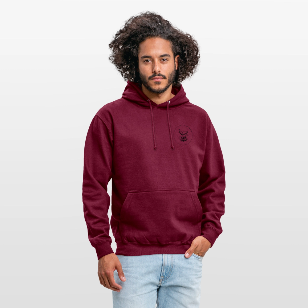 saved by grace - Unisex Hoodie - Bordeaux