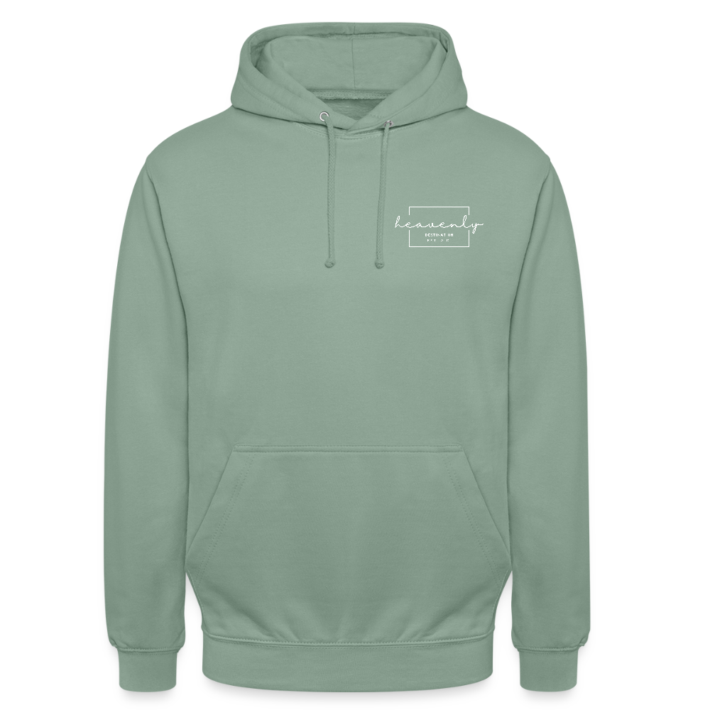 Heavenly destination - Unisex Hoodie - Graugrün