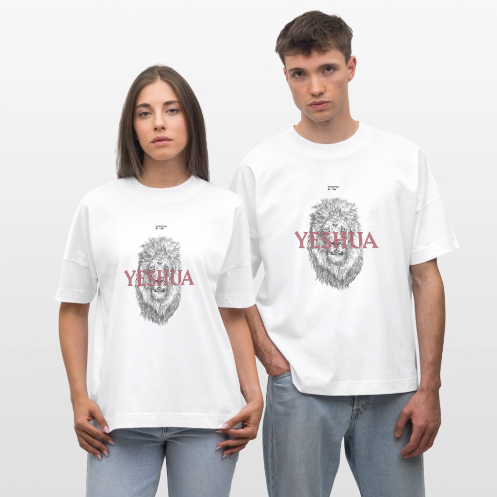 Yeshua - Unisex Oversized T-Shirt - Weiß