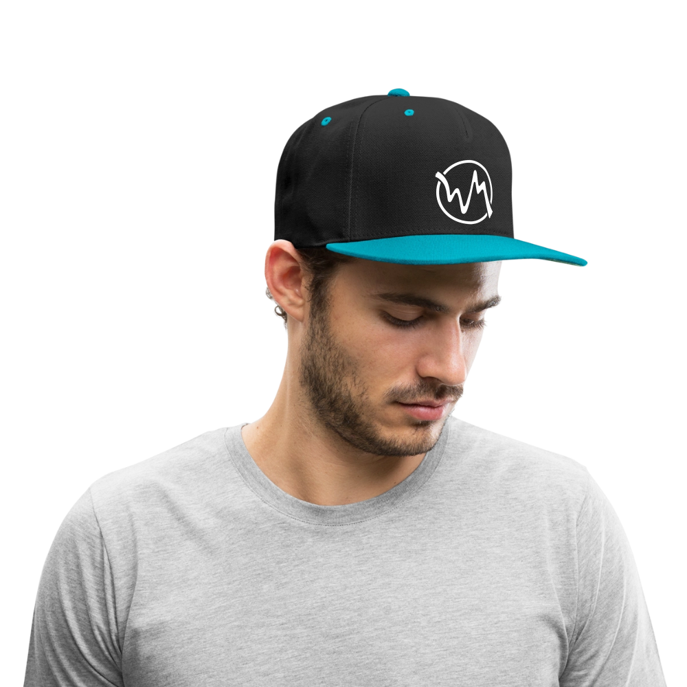 Waymaker Brand - Snapback Cap - Schwarz/Türkis