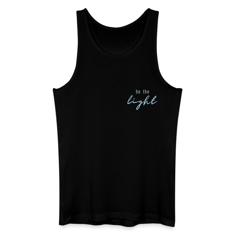 be the light - Tank Top - Schwarz