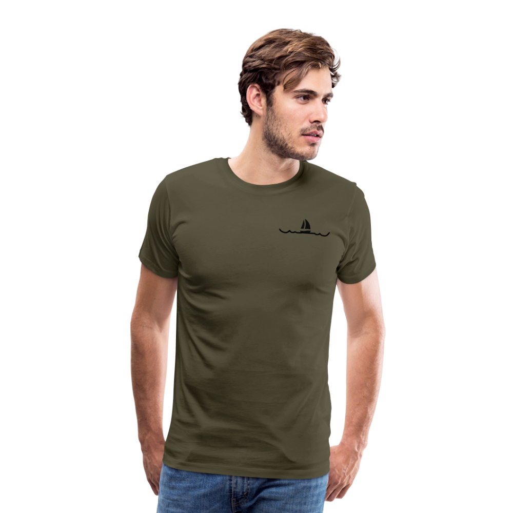Peace in his presence - Männer T-Shirt - Khaki