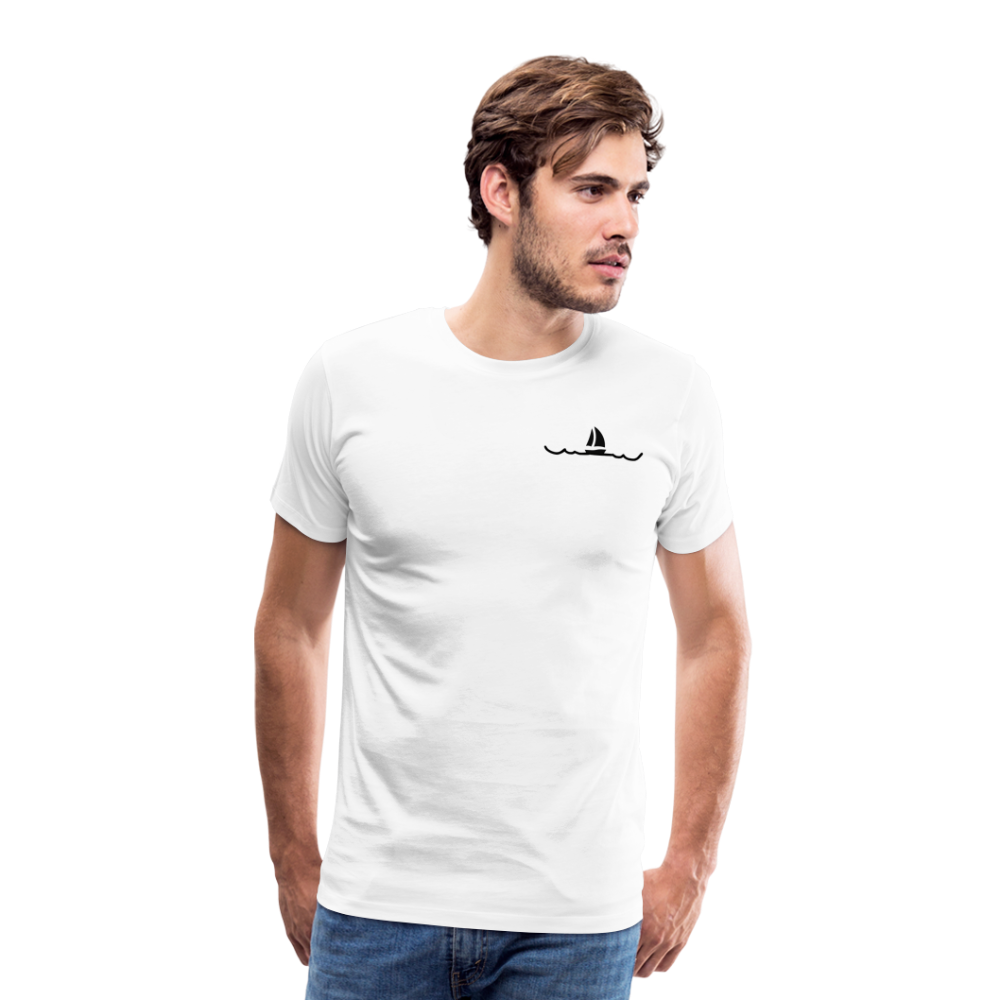 Peace in his presence - Männer T-Shirt - Weiß