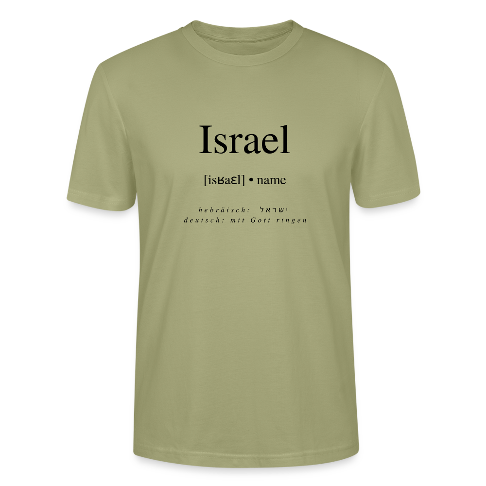 Israel - Unisex T-Shirt - Nebelgrün