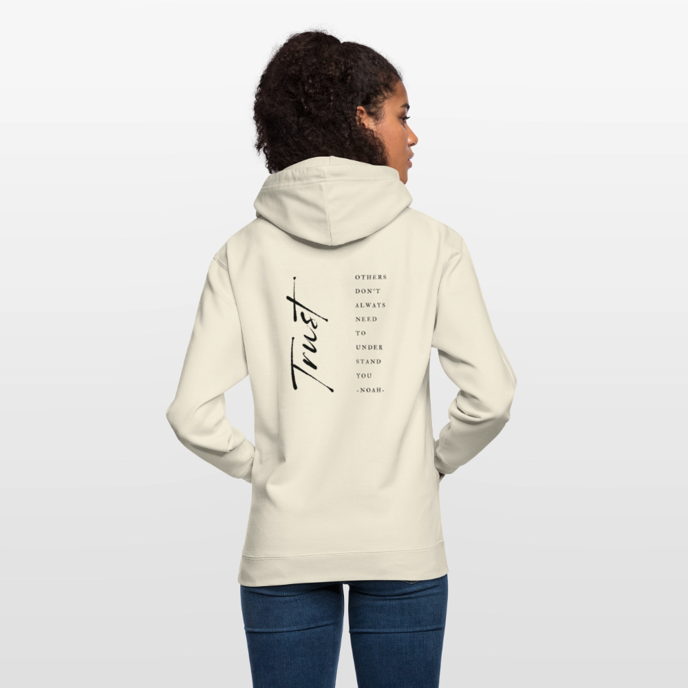 trust - Unisex Hoodie - Vanille-Milchshake