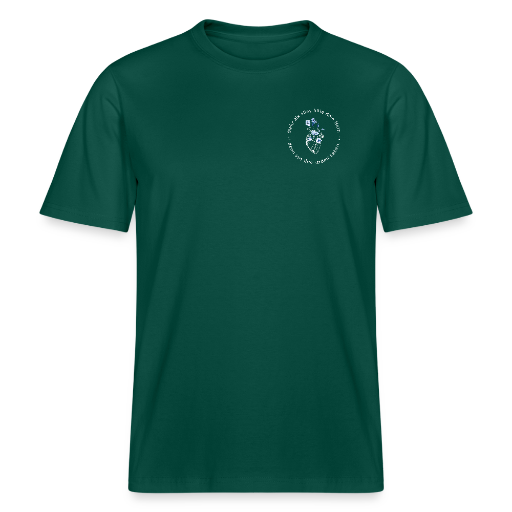 Behüte dein Herz - Unisex Bio-T-Shirt - Forest