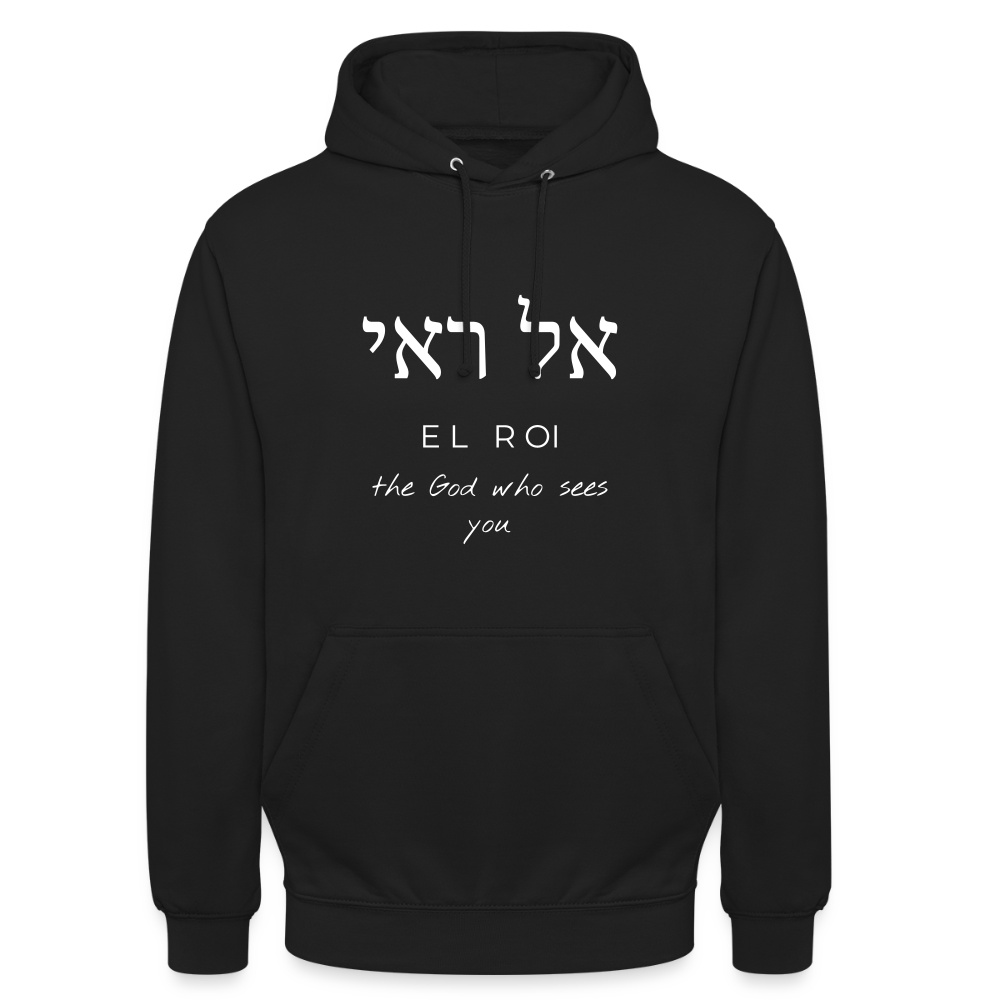 El Roi - Unisex Hoodie - Schwarz