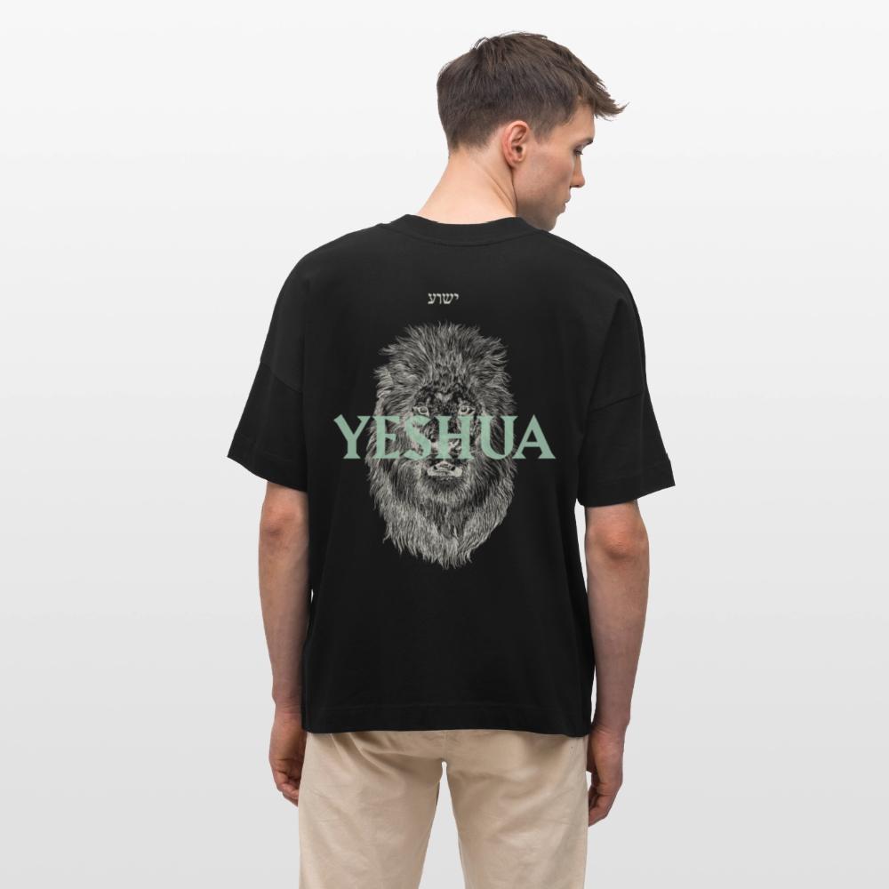 Yeshua Backprint schwarz/blau - Unisex Oversized T-Shirt