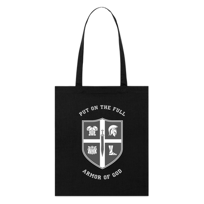 Put on the full armor of God - Stoffbeutel - Schwarz