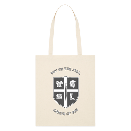 Put on the full armor of God - Stoffbeutel - Naturweiß