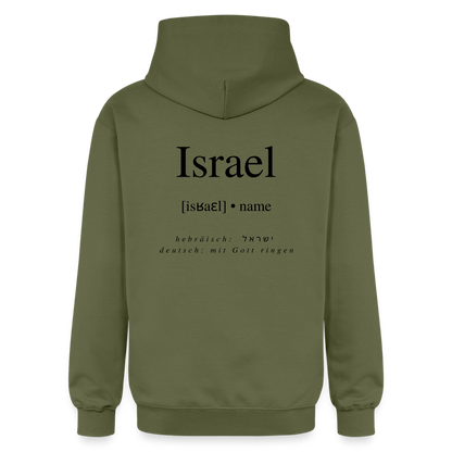 Israel - Unisex Hoodie - Militärgrün