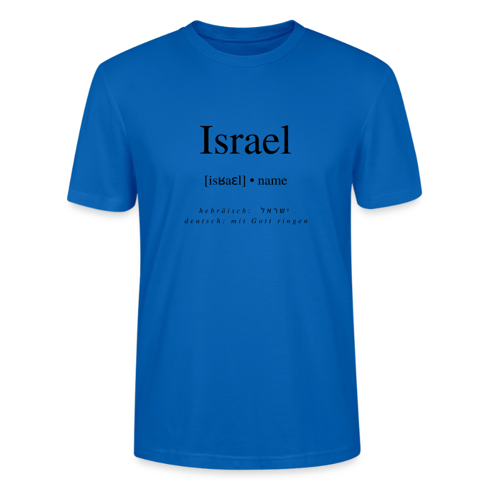 Israel - Unisex T-Shirt - Pfauenblau