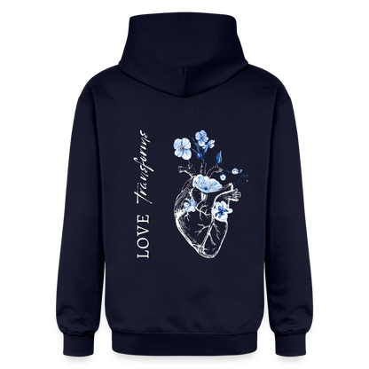 Love transforms - Unisex Hoodie - Navy