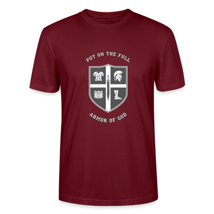 Put on the full armor of God - Unisex T-Shirt - Burgunderrot