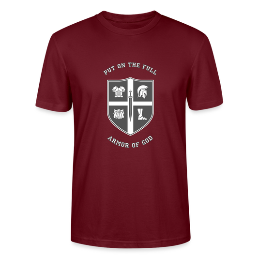 Put on the full armor of God - Unisex T-Shirt - Burgunderrot