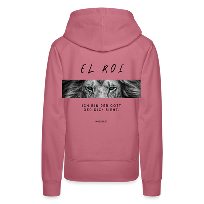 El Roi - Hoodie (Frau) - Malve