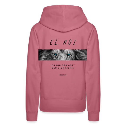 El Roi - Hoodie (Frau) - Malve