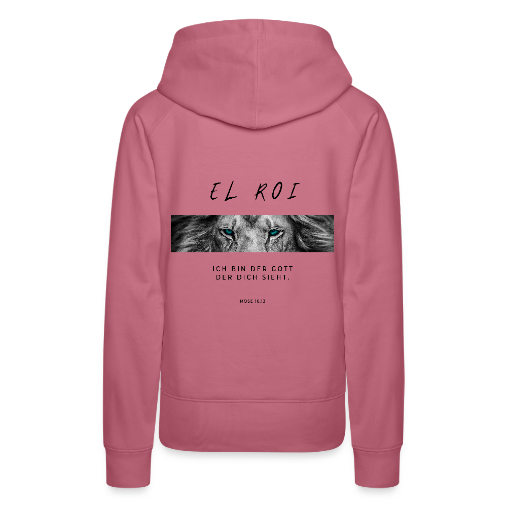 El Roi - Hoodie (Frau) - Malve