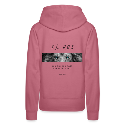 El Roi - Hoodie (Frau) - Malve