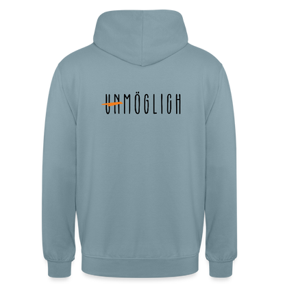 Möglich - Unisex Hoodie - Nebelblau