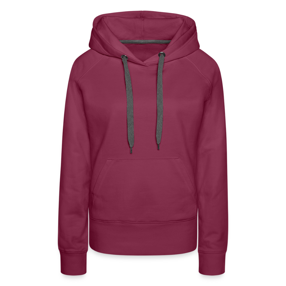 El Roi - Hoodie (Frau) - Bordeaux