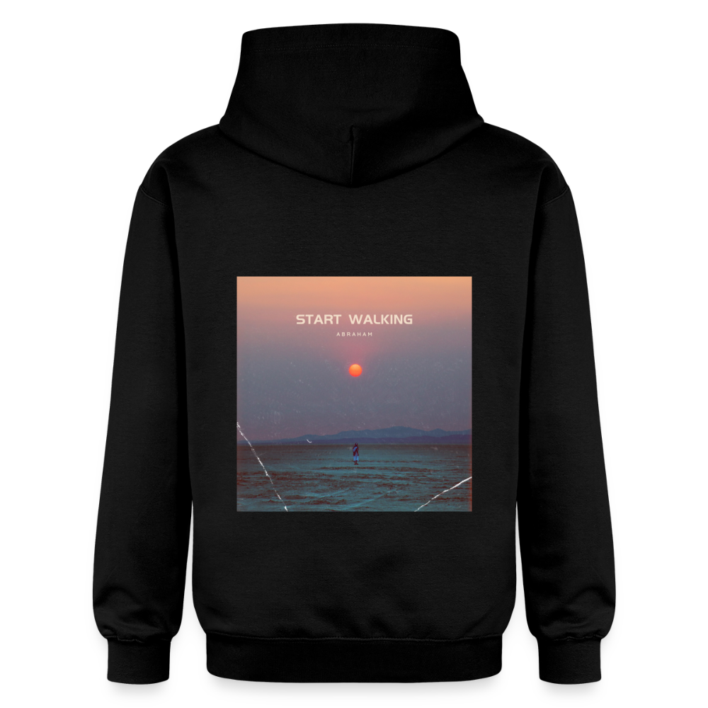 Start walking - Unisex Hoodie - Schwarz
