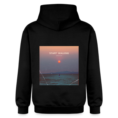 Start walking - Unisex Hoodie - Schwarz