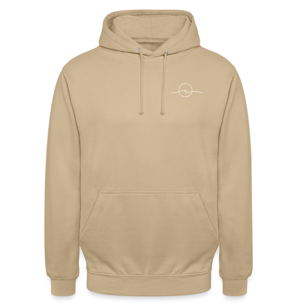 Oceans - Unisex Hoodie Backprint - Beige