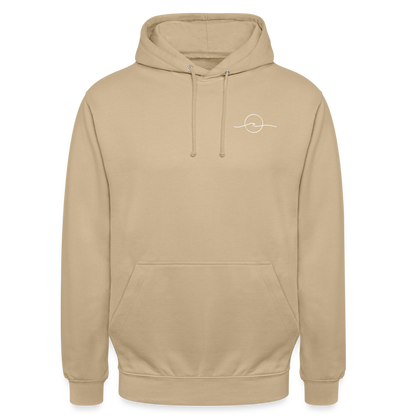 Oceans - Unisex Hoodie Backprint - Beige