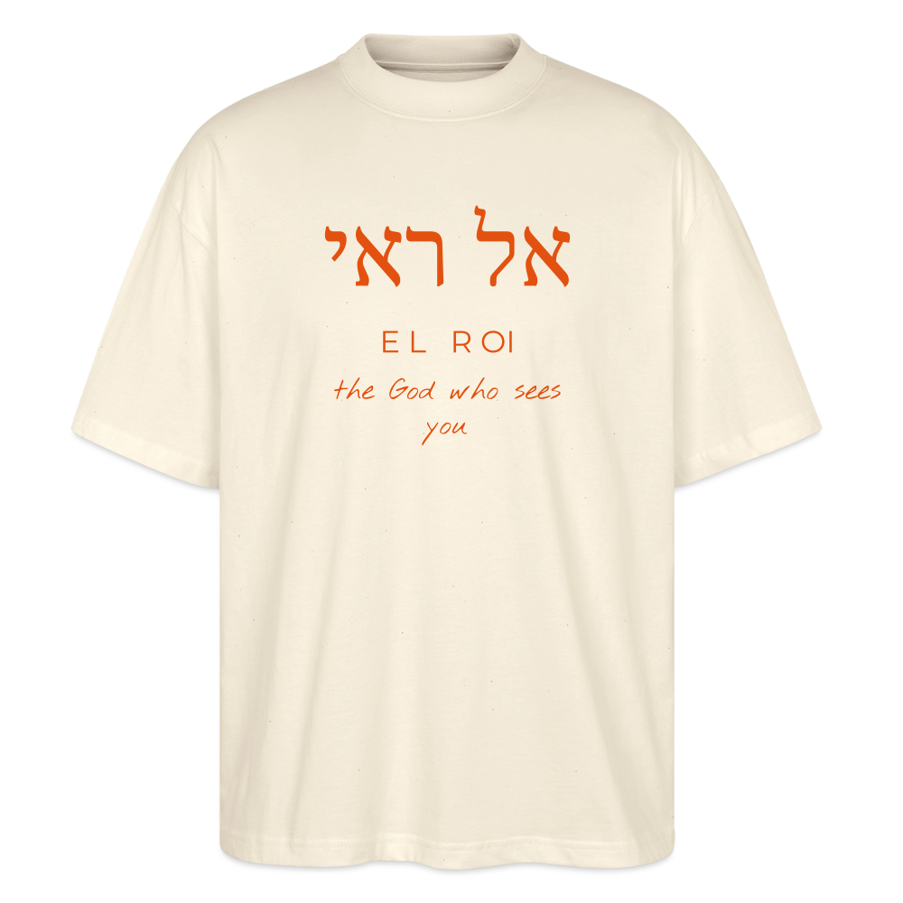 El Roi hebräisch - Unisex T-Shirt - Natur
