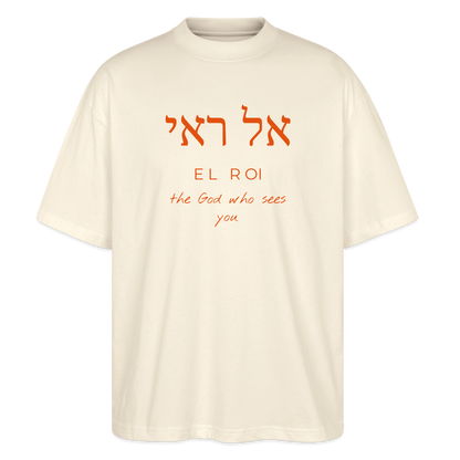 El Roi hebräisch - Unisex T-Shirt - Natur