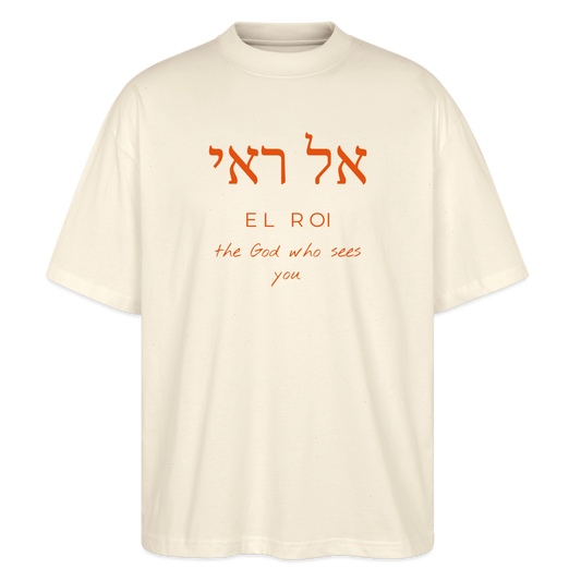 El Roi hebräisch - Unisex T-Shirt - Natur