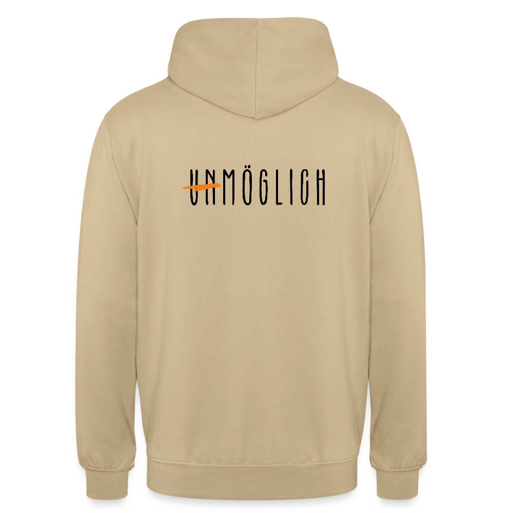Möglich - Unisex Hoodie - Beige