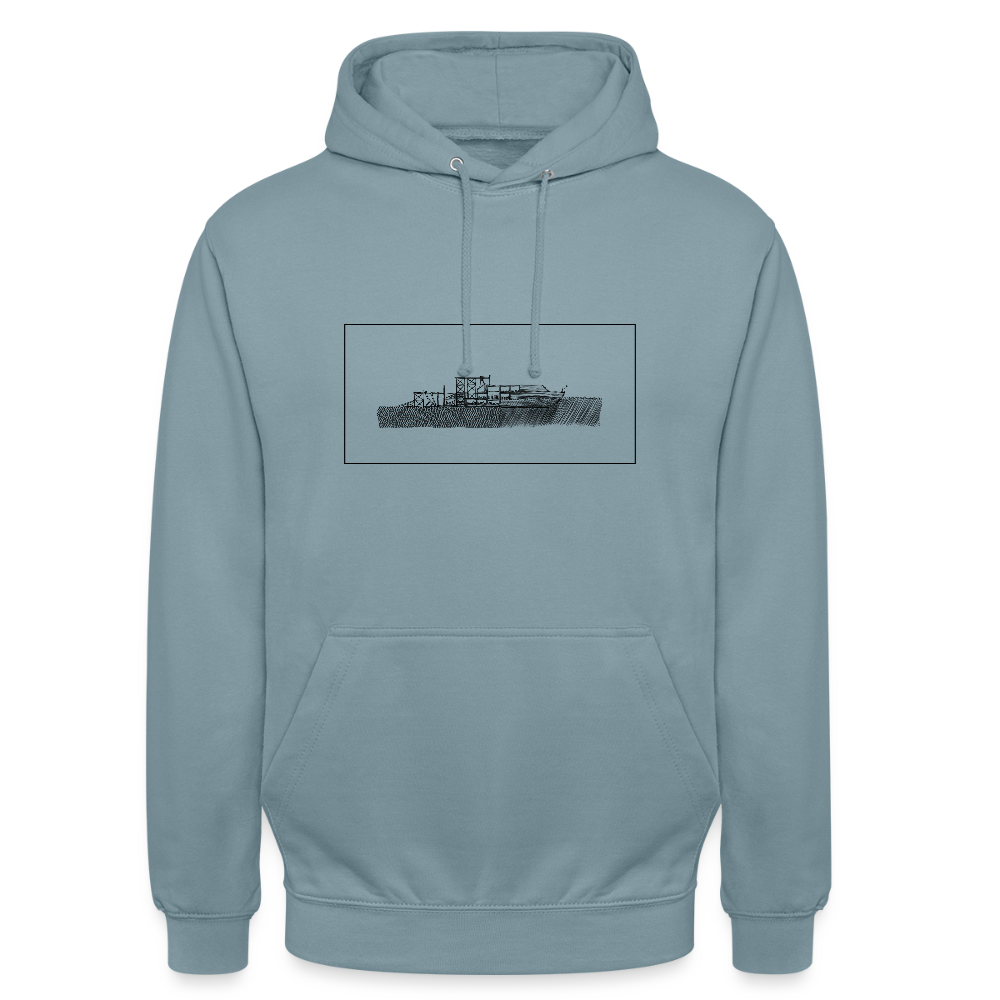 trust - Unisex Hoodie - Nebelblau