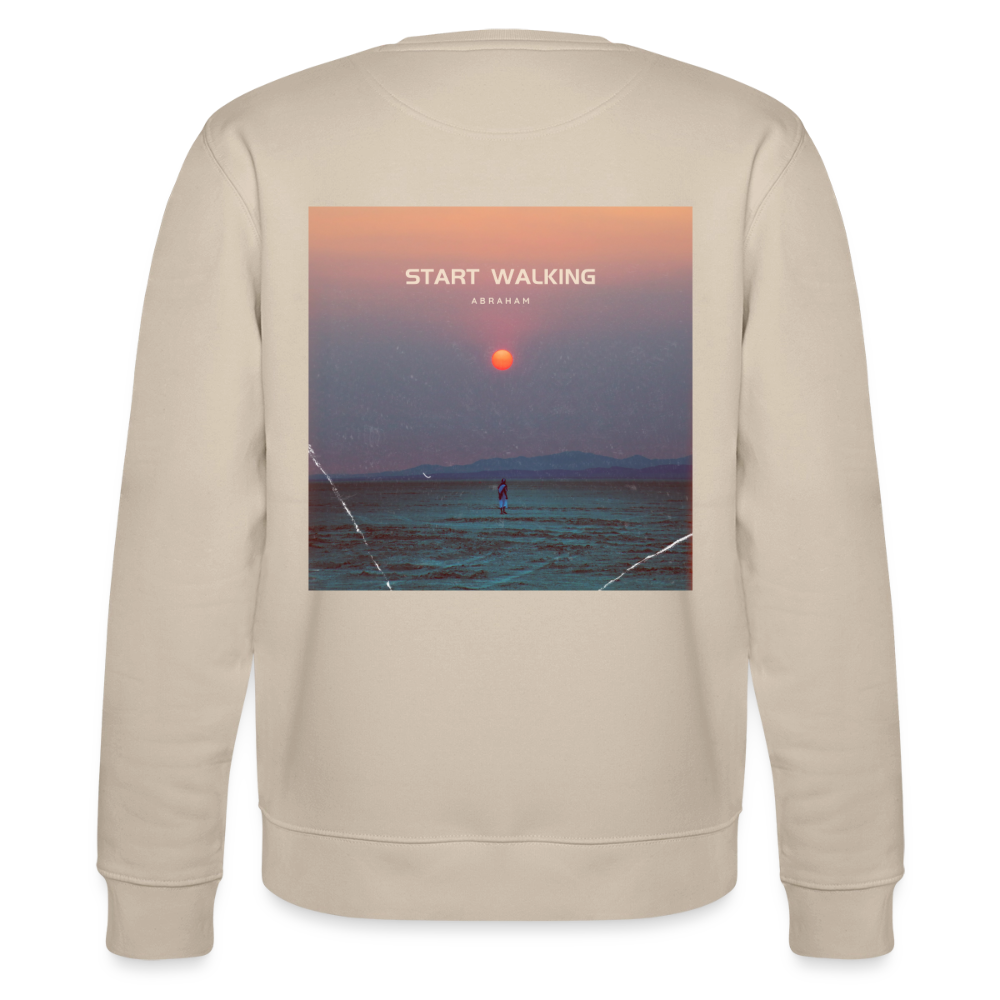 Start walking - Unisex Sweatshirt - Beige