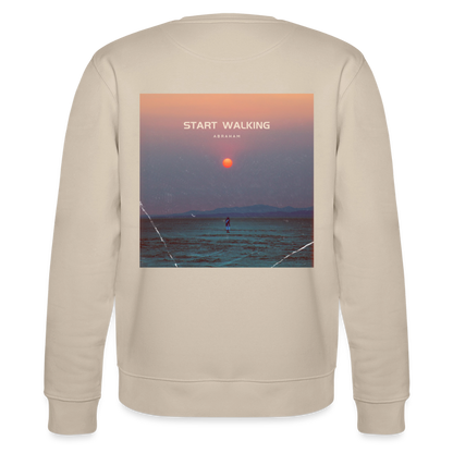 Start walking - Unisex Sweatshirt - Beige