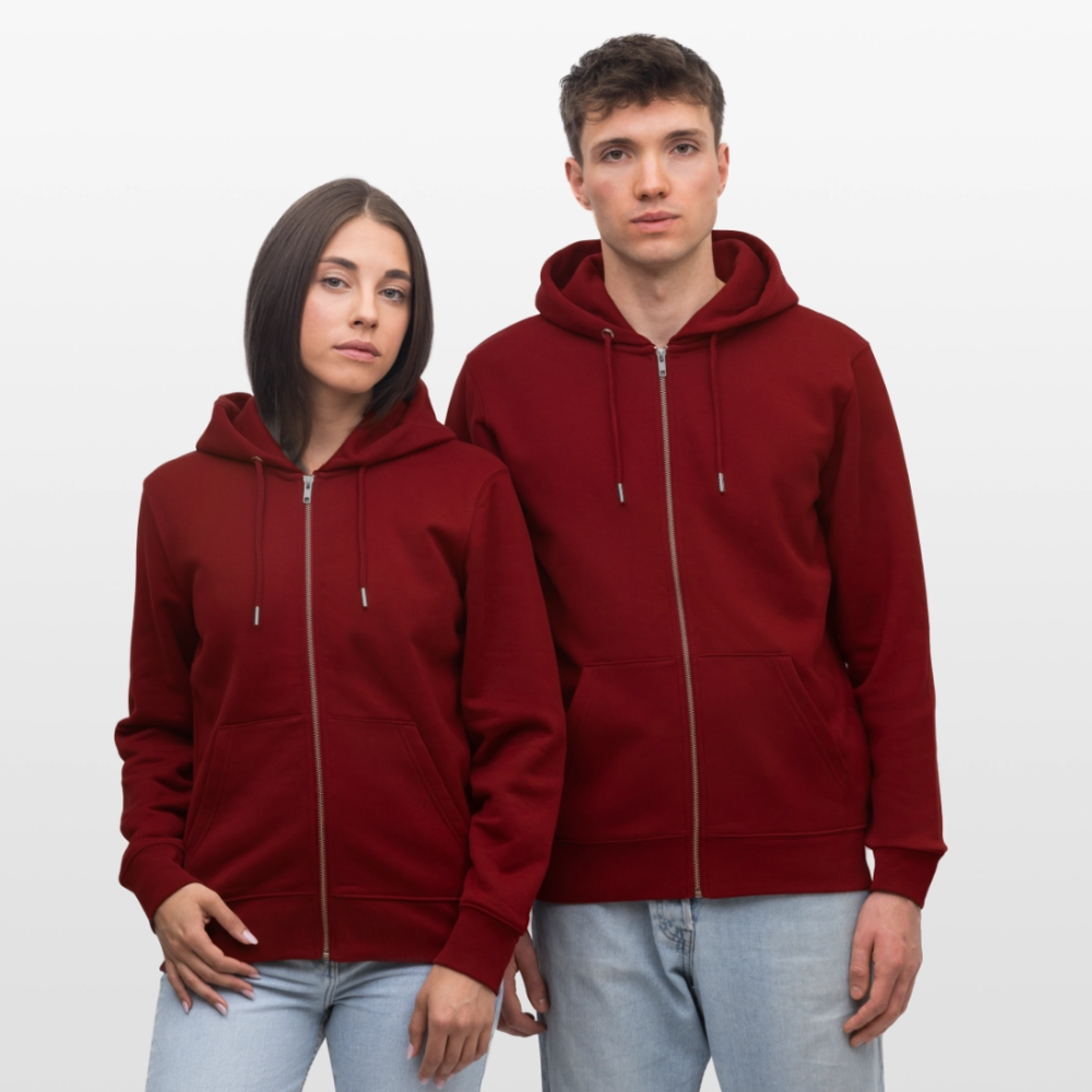 Oceans - Unisex Kapuzenjacke - Burgunderrot